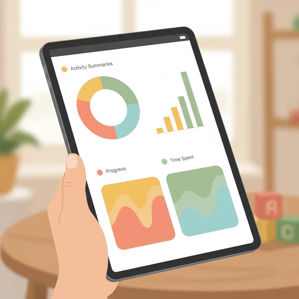 Parental controls and monitoring dashboard in Askie